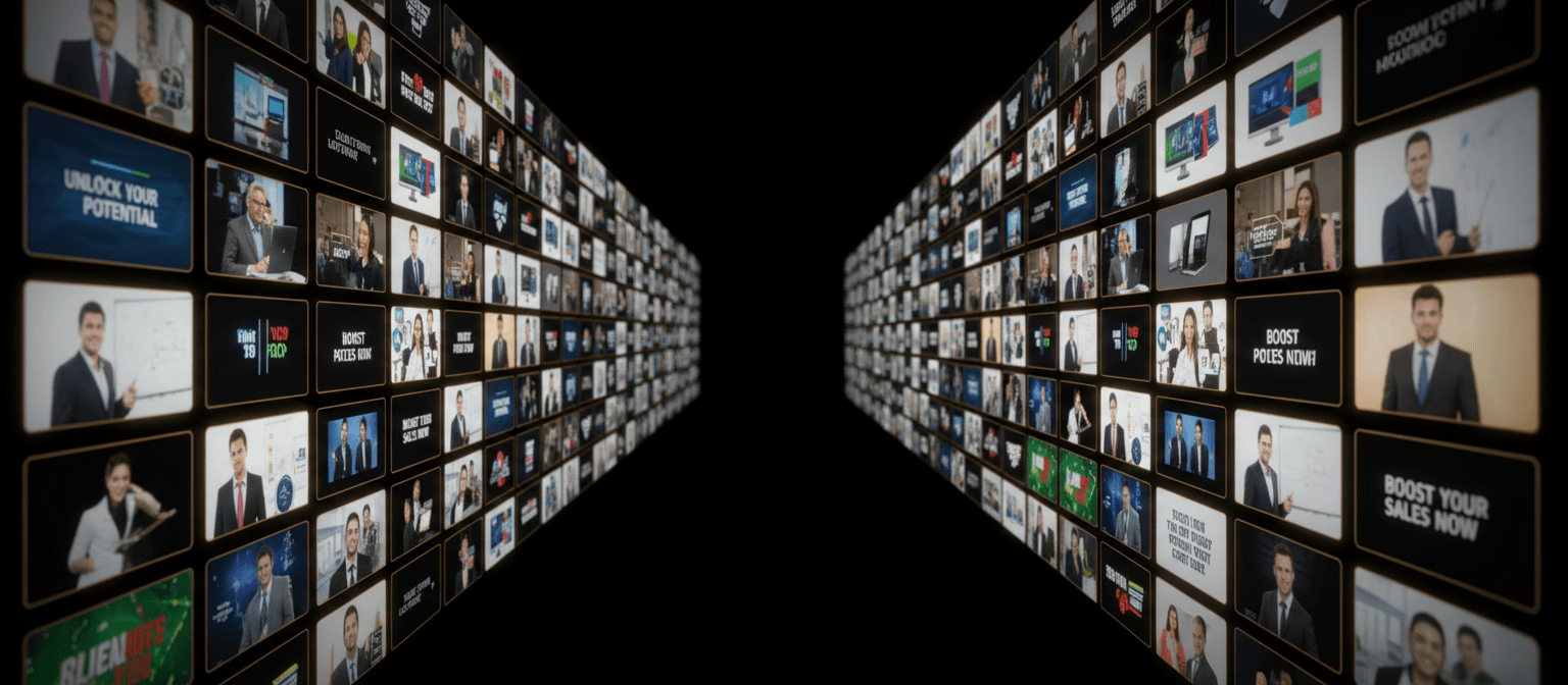 Massive content library